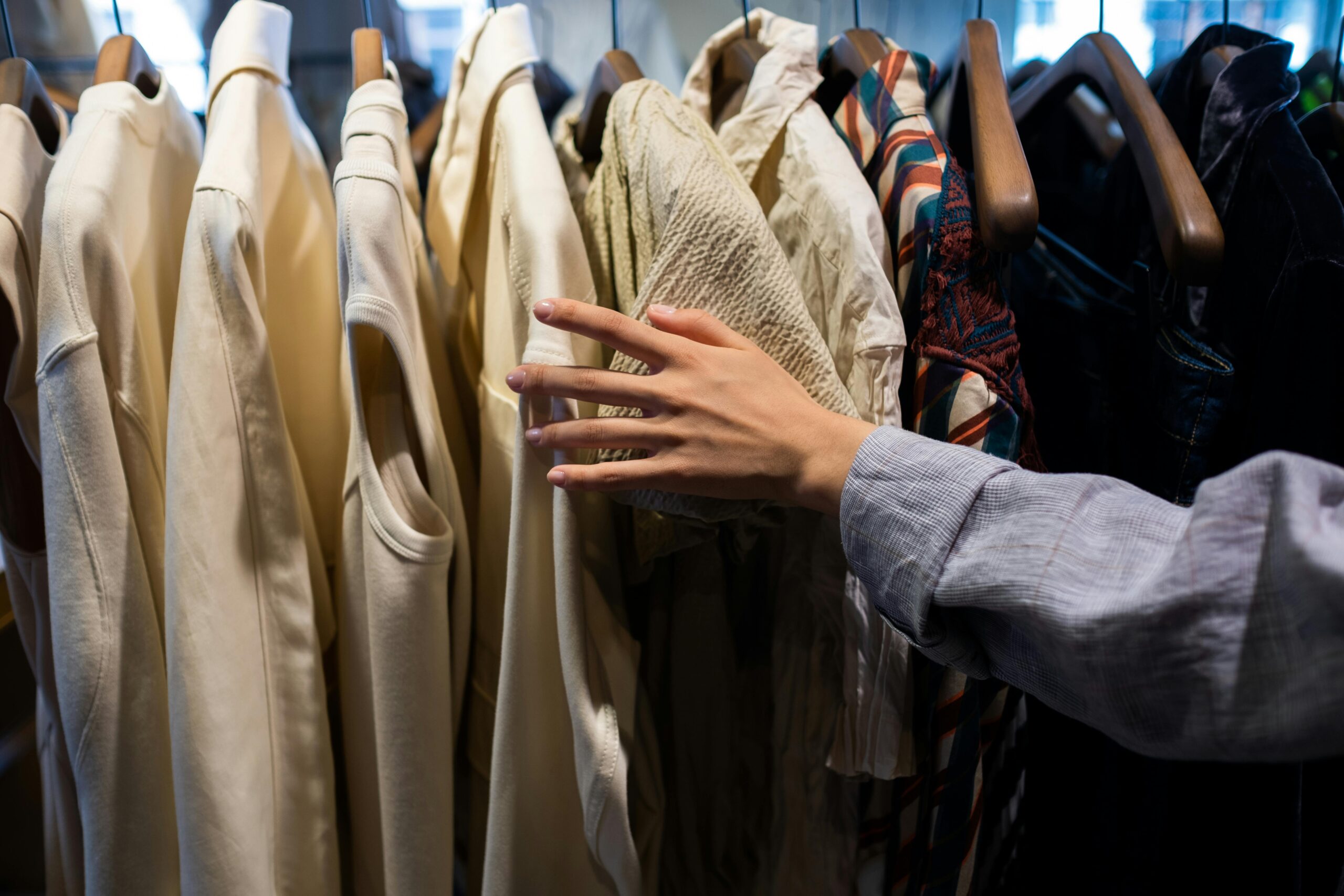 SecondhandKleiderstange